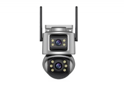 Dual-Lens & Dual-Screen Smart Security Camera